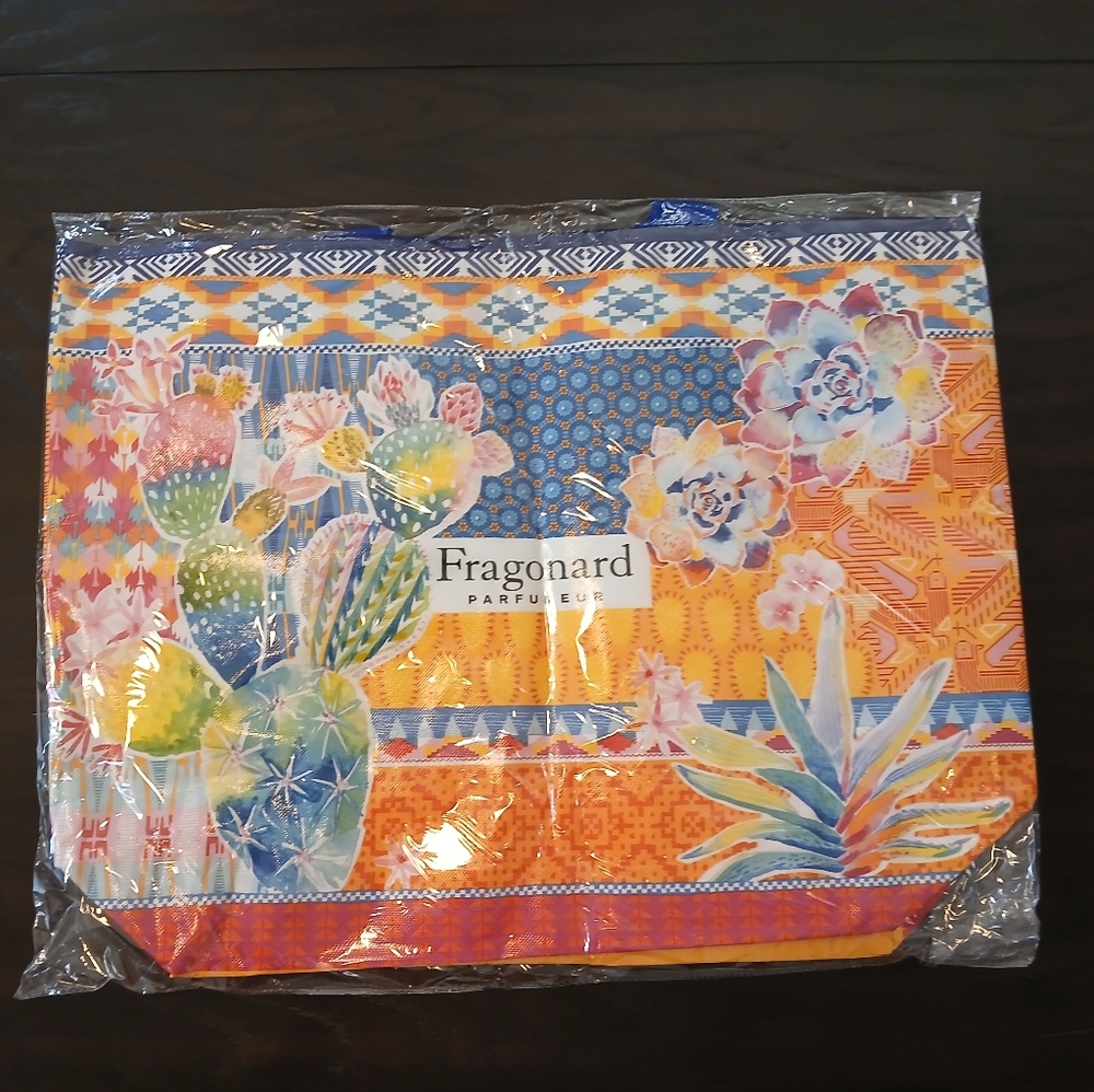 Fragonard tote purse travel beach bag